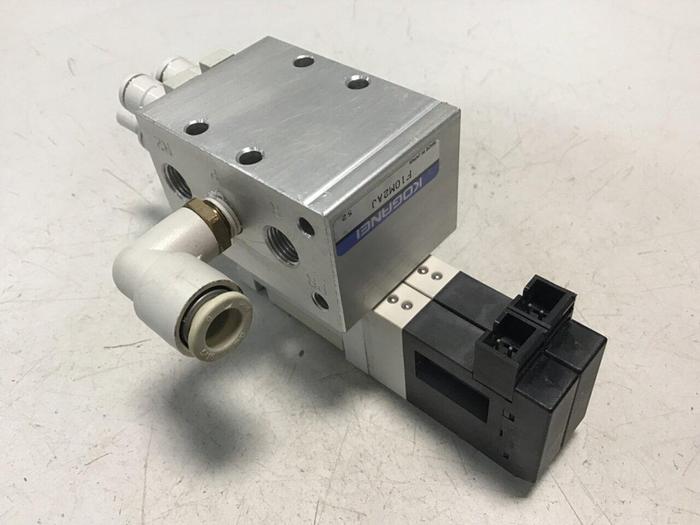 Used KOGANEI Manifold w/ Valve F10M2AJ #120895