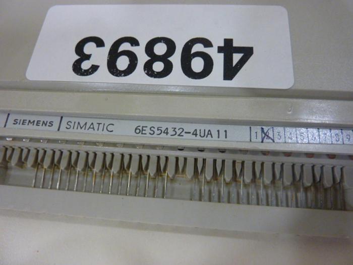 Used SIEMENS Input Module 6ES5 432-4UA11 #49893