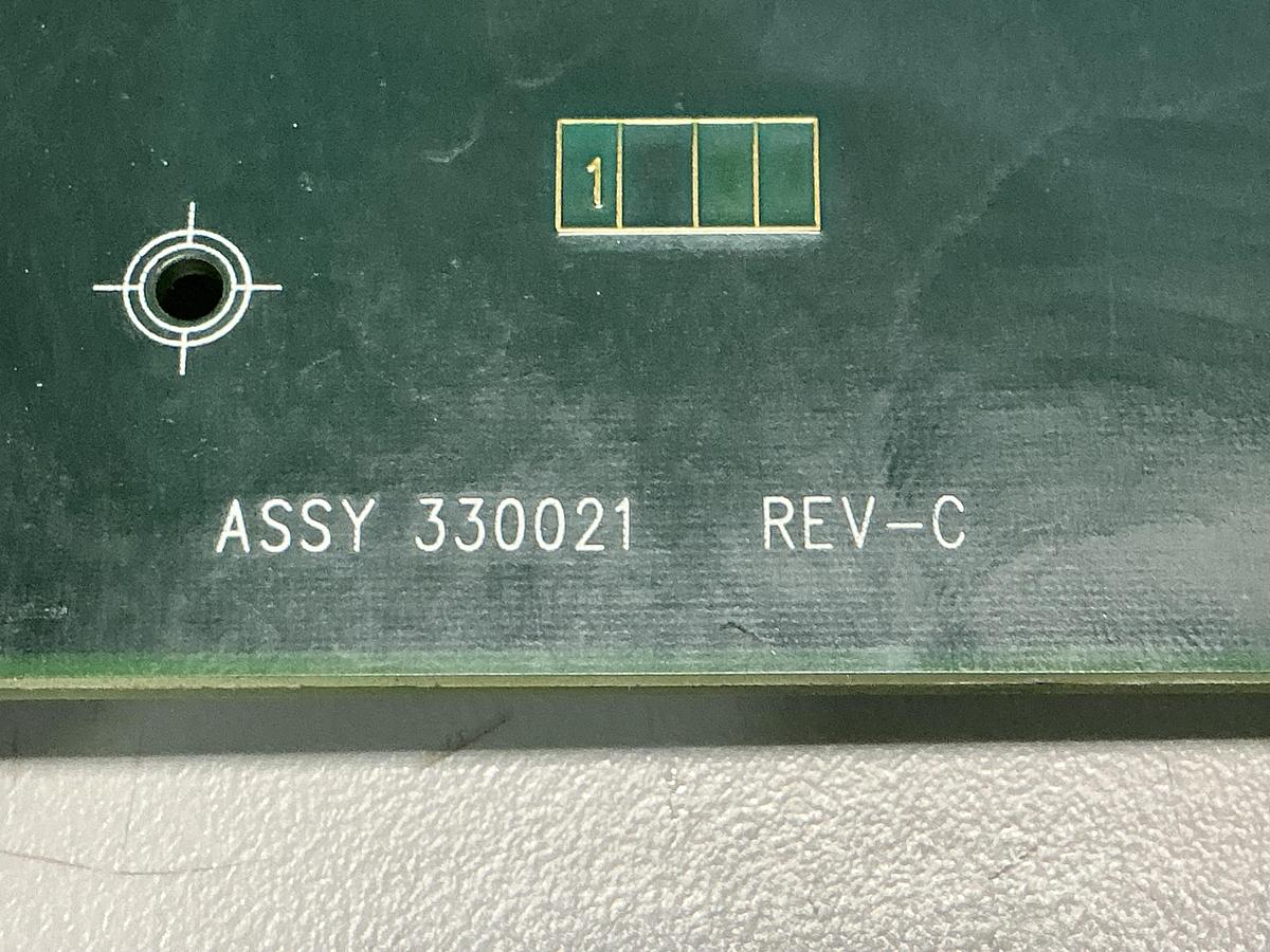 Used VAN DORN ASSY 330021 REV-C