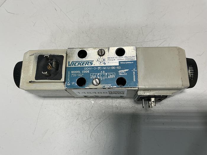 Used TOKIMEC DG4V-3-2C-M-U-B6-60