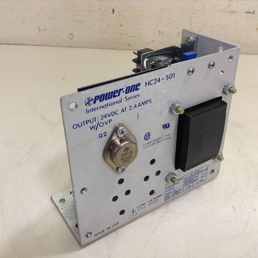 Used POWER ONE Power Supply HC24-501 #71493