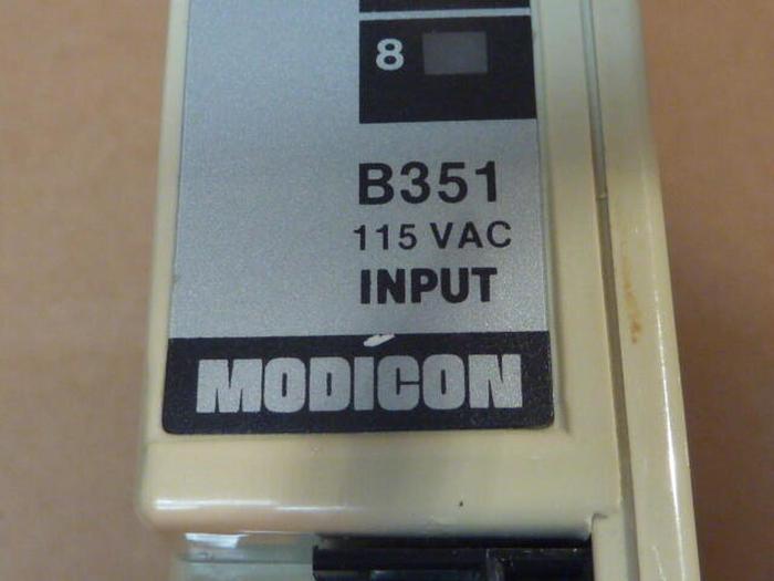 Used MODICON Input Module B351-001 #31856
