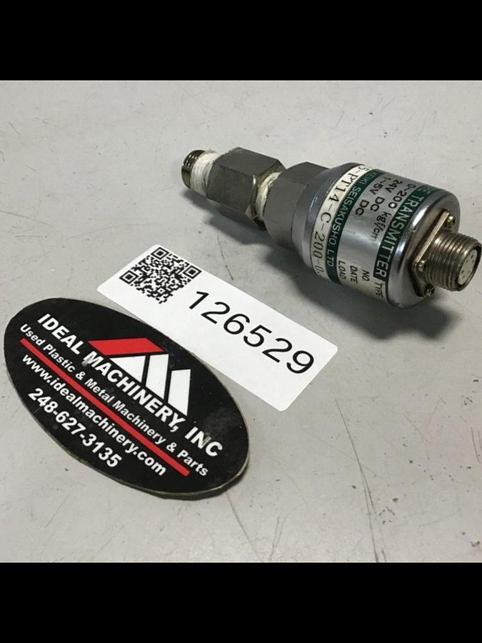 Used NAGANO Pressure Transmitter KH15-PT14-C-200-0.25 Used #126529