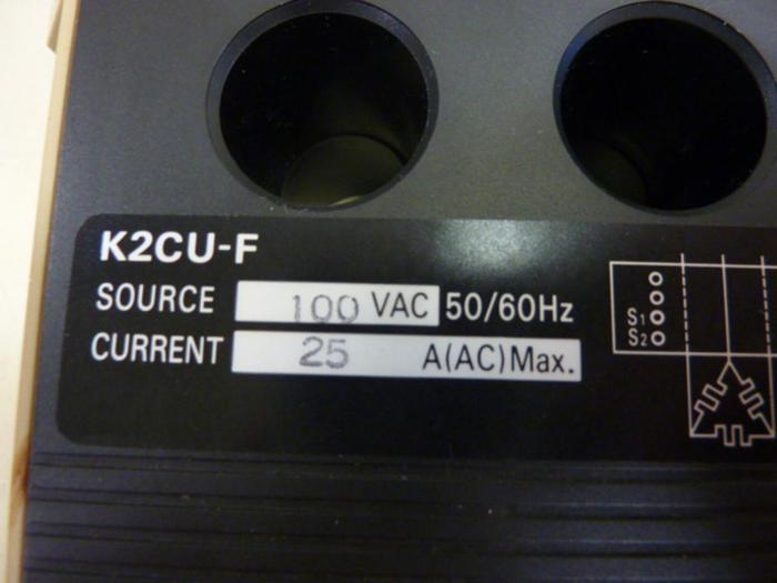 Used OMRON Heater Fault Detector K2CU-F20A-C #65692
