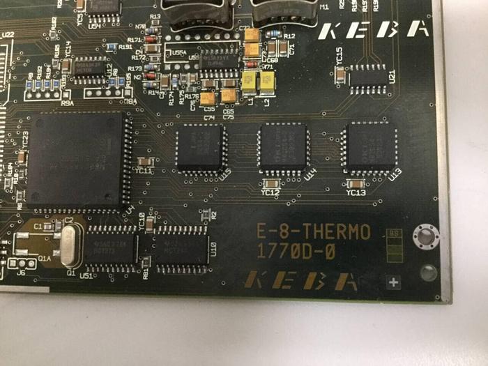 Used KEBA Circuit Board E-8-THERMO 1770D-0 Used