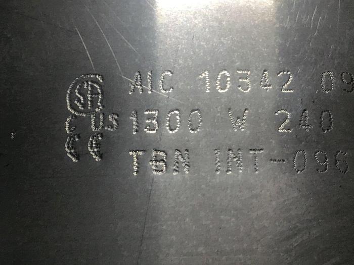 AIC 1300 Watt Heater Band 10342 #125687