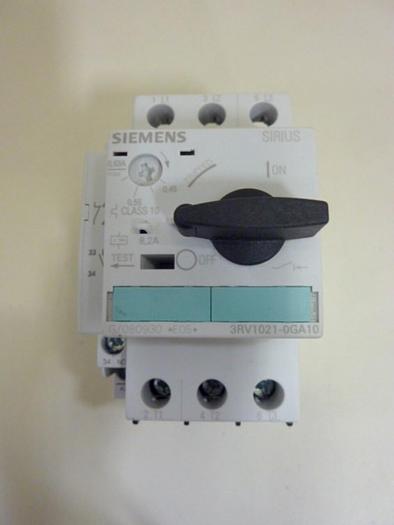 Used SIEMENS Motor Starter 3RV1 021-0GA10 #63783