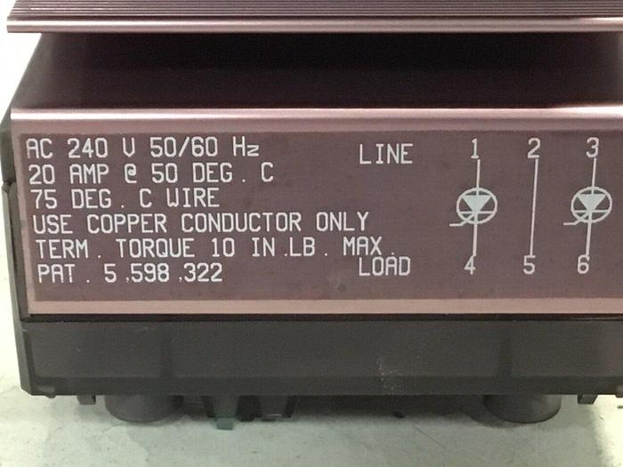 Used WATLOW Power Controller DB2C-2024-K200 #124123