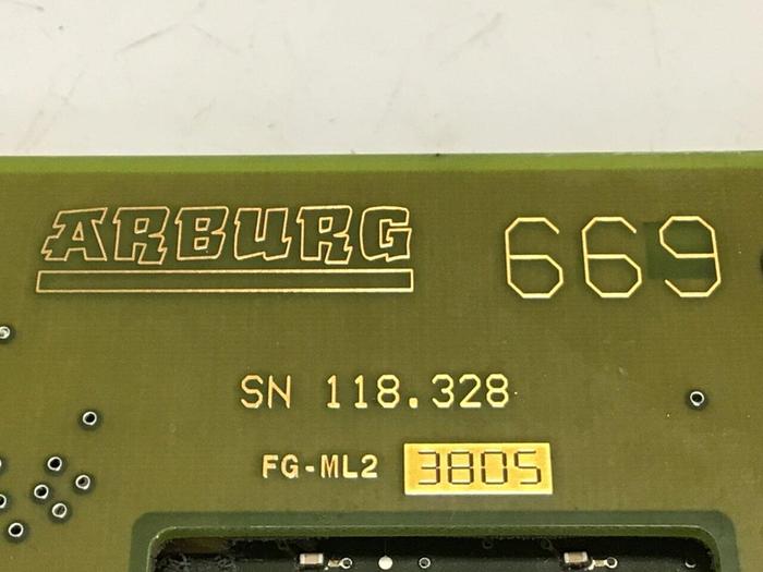 Used ARBURG Circuit Board ARB669 669 Used