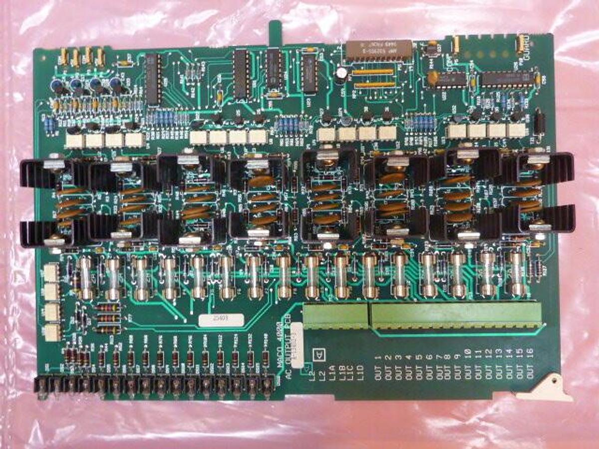 Used BARBER COLMAN AC Output Circuit Board A-13402-3 Used