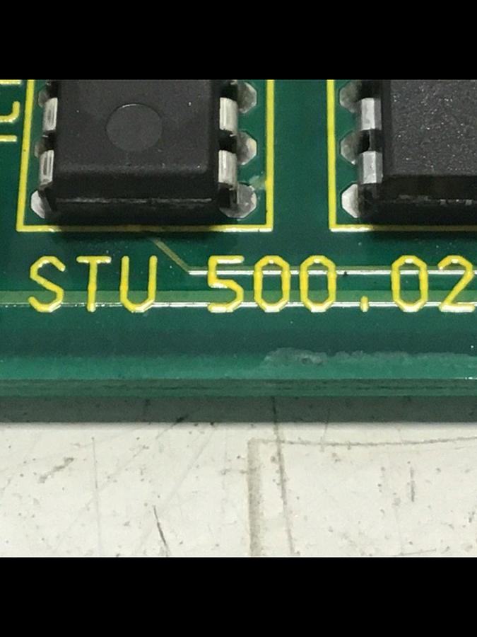 Used BACHMANN ELECTRONIC Circuit Board STU500.02 Used