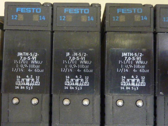 Used FESTO Control Block / Valve Terminal IFB13-03 #63756