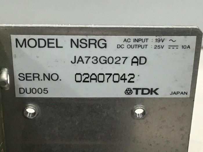 Used TDK Power Supply NSRG JA73G027 #129518