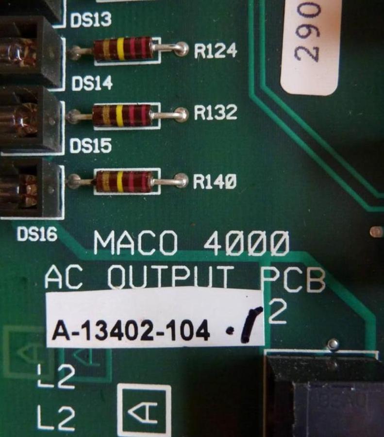 Used BARBER COLMAN AC Output PC Board A-13402-104-1 USED
