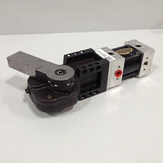 Used DESTACO Pneumatic Hold Clamp 991MAR-001M-225A-18-33-DS #90107