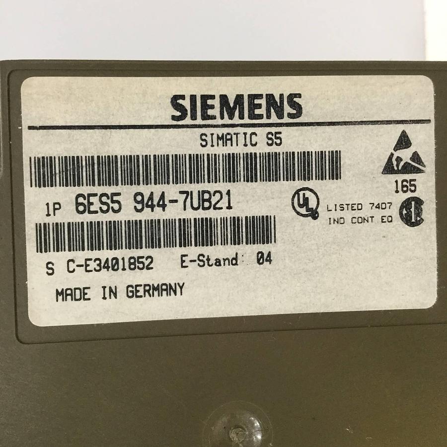 Used SIEMENS CPU Module 6ES5 944-7UB21 #91995