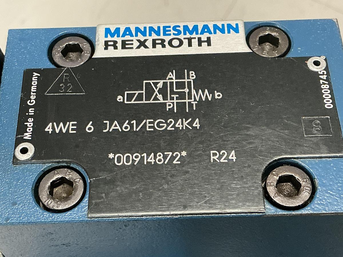 Used REXROTH 4WE 6 JA61/EG24K4