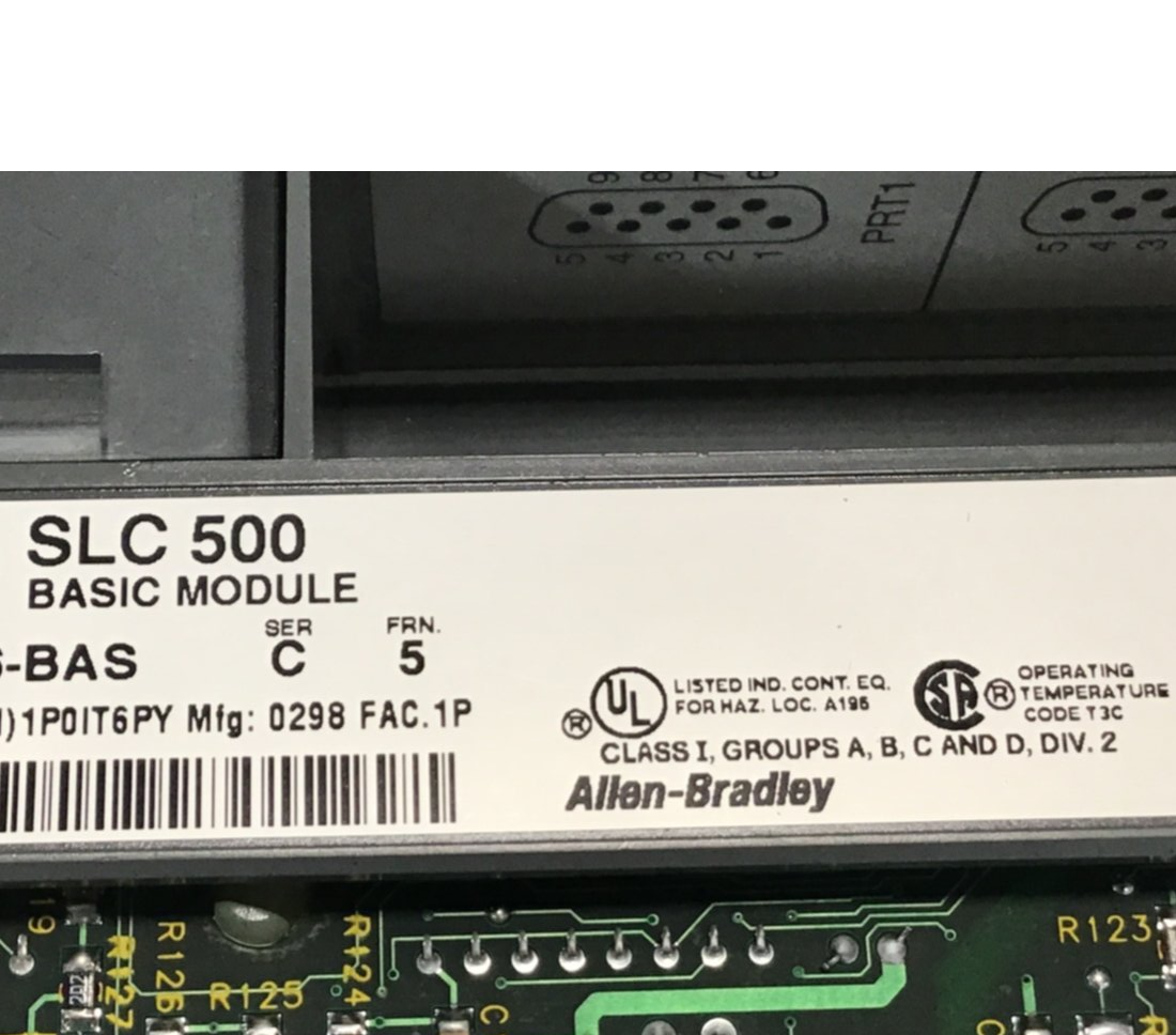 Used ALLEN BRADLEY Slot Card 1746-BAS SER C Used