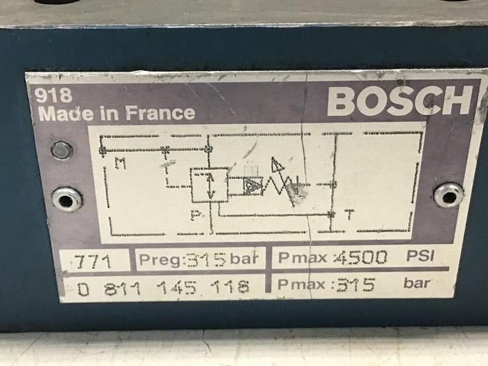 Used BOSCH Valve 0 811 145 118 #130212