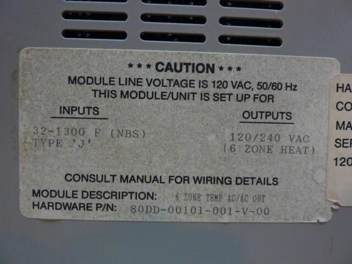 Used BARBER COLMAN Temperature Module 80DD-00101-001-V-00 Used