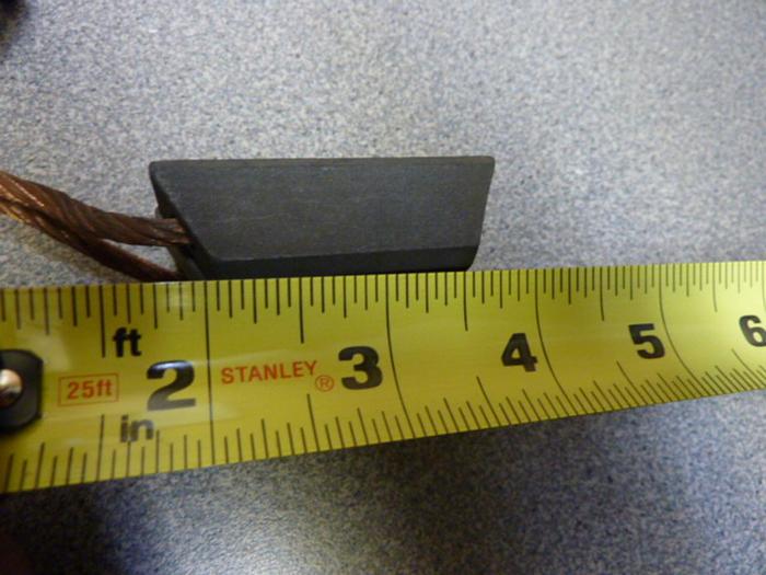 NATIONAL Carbon Brush ACI B107 #3576