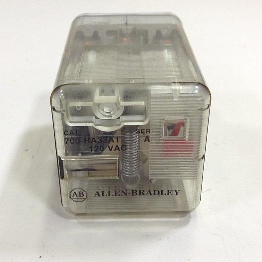 Used ALLEN BRADLEY Relay 700-HA33A1 SER A #76295