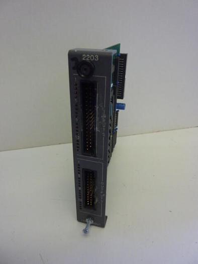 Used CONTROL TECHNOLOGY CORPORATION I/O Module 2203 #21124