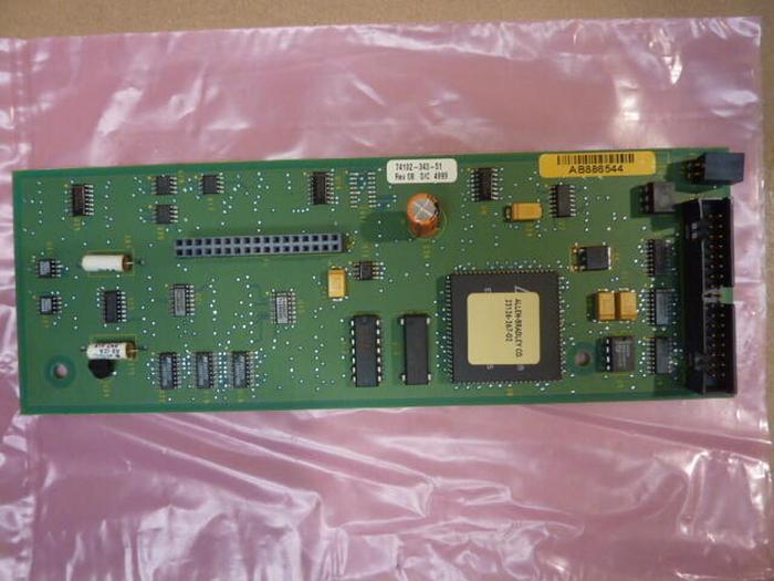 Used ALLEN BRADLEY Circuit Board 74102-343-51 #36711