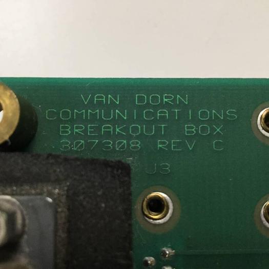 Used CINCINNATI MILACRON Communications Breakout Board 307308 #92748