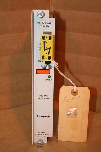 Used HONEYWELL Rack & Power Supply 621-9934 #11483