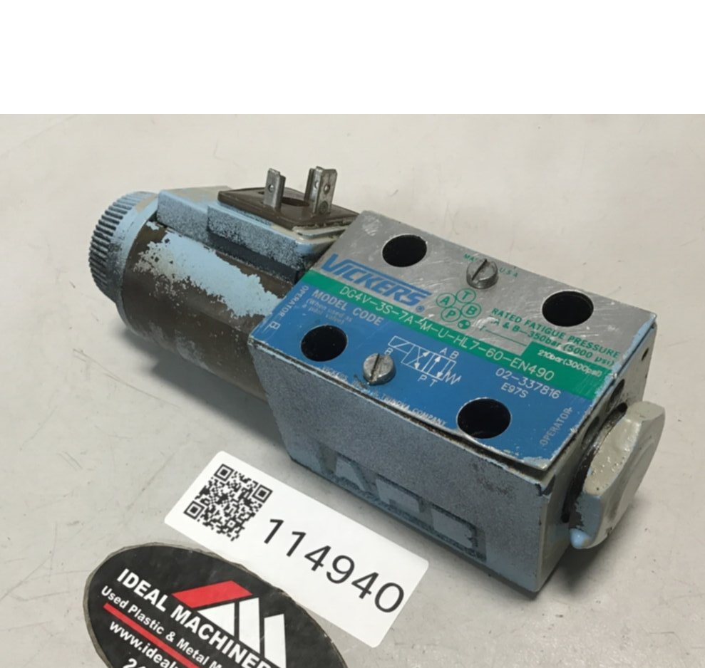 Used VICKERS Directional Valve DG4V3S7AMUHL760EN490 USED