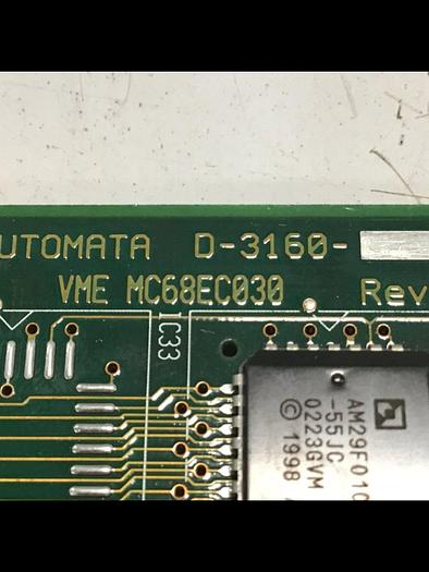 Used SANDRETTO CPU Board D-3160 6000000400 #140867