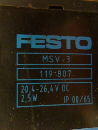 Used FESTO Control Block / Valve Terminal IFB8-02 #52872