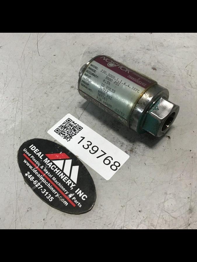 Used NOSHOK Transducer 230.3000.1.1.6.4.3SPL Used