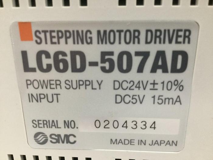 Used SMC Stepping Motor Driver LC6D-507AD #100989
