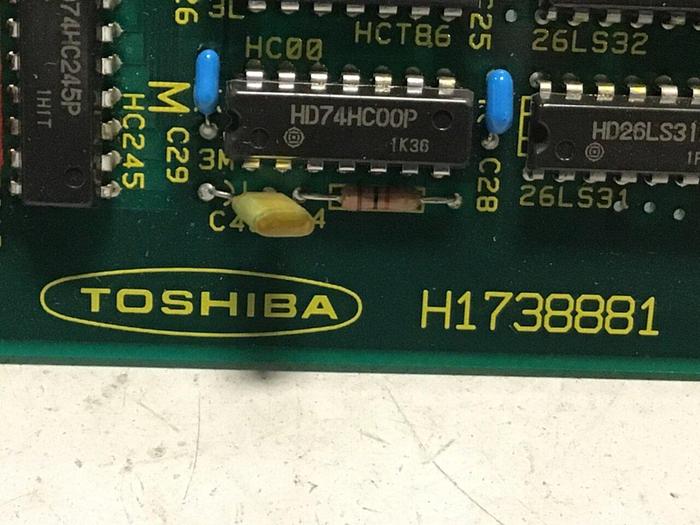 Used TOSHIBA Circuit Board H1738881 Used