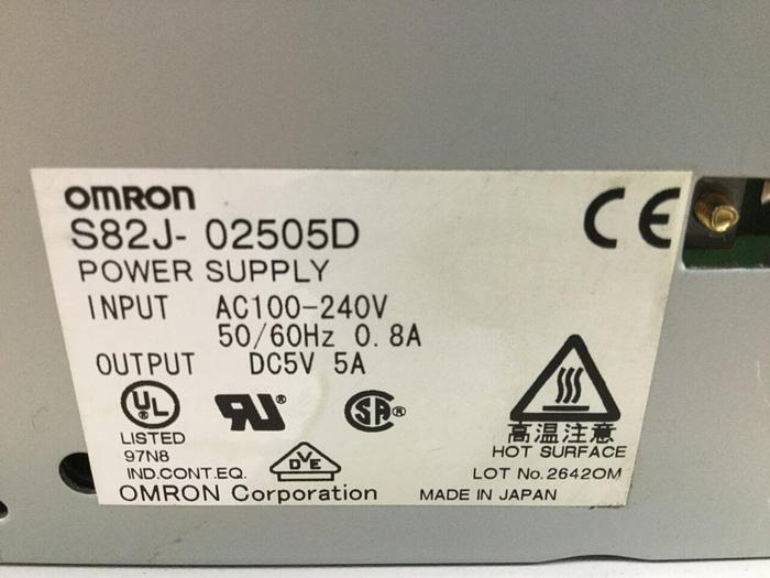 Used OMRON Power Supply S82J-02505D #101645