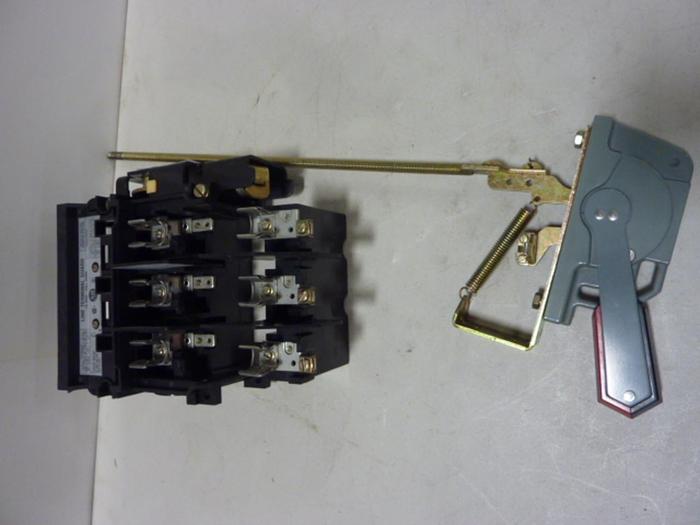 Used ALLEN BRADLEY 30 Amp Disconnect Switch 1494V-DS30 SER A #57403