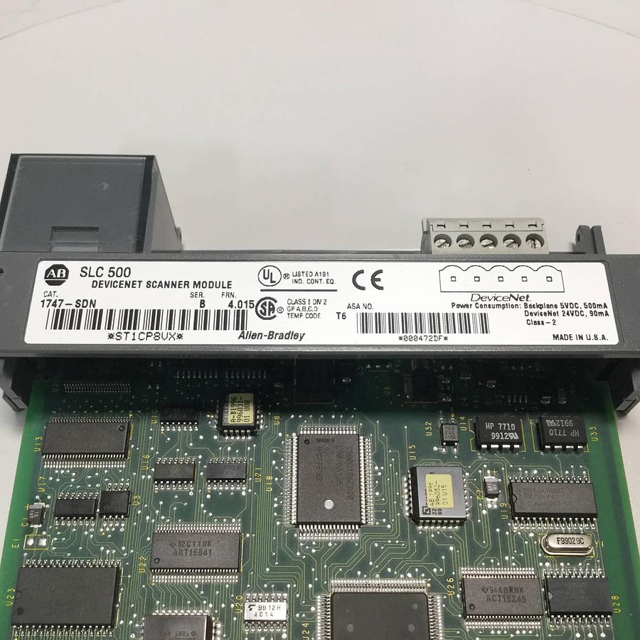 Used ALLEN BRADLEY Scanner Module 1747-SDN SER B Used