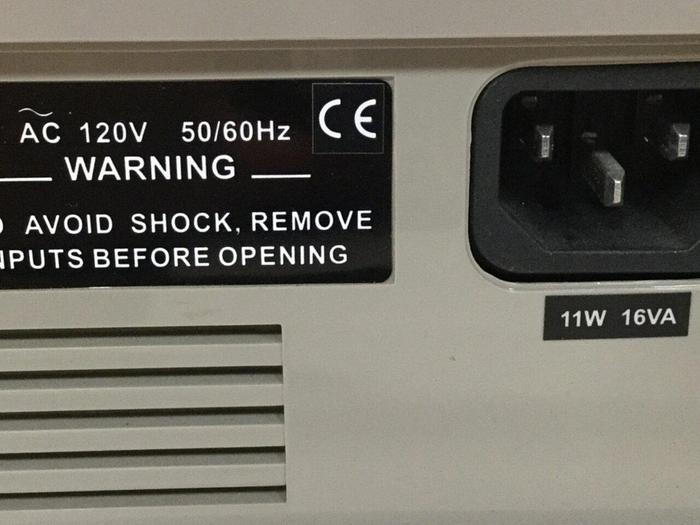 Used GW INSTEK Generator Counter GFG-8020H #107290