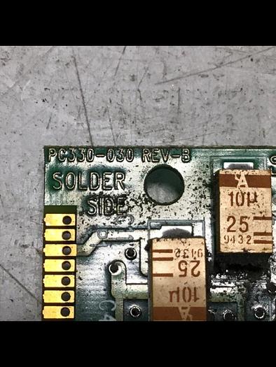Used VAN DORN Analog Circuit Board 330025 PC330-025 