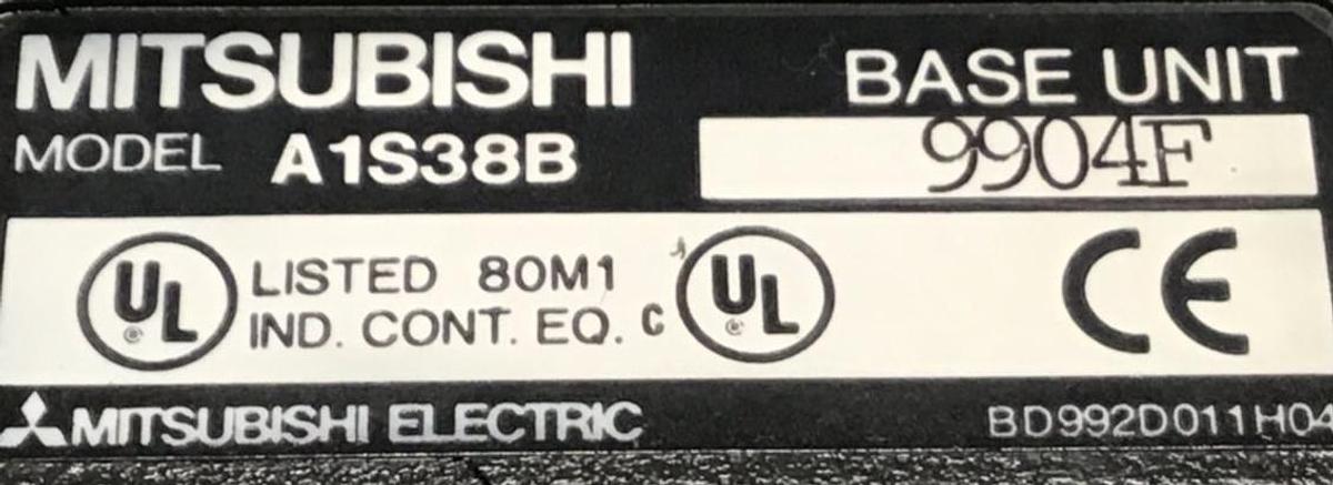 Used MITSUBISHI Rack Base A1S38B USED
