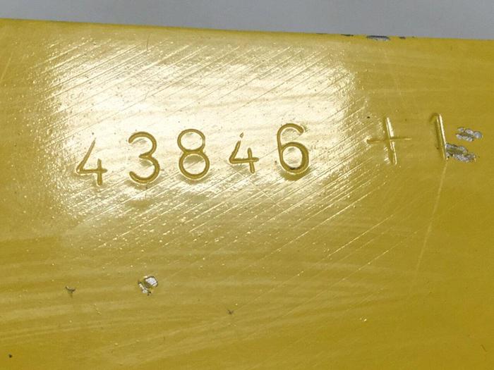 Used VAN DORN Toggle Link w/ Gear 343477 #111047