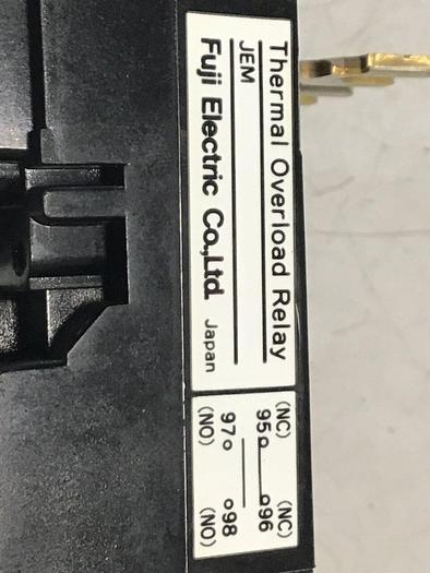 Used FUJI ELECTRIC Thermal Overload Relay TR-2N/3 #124394