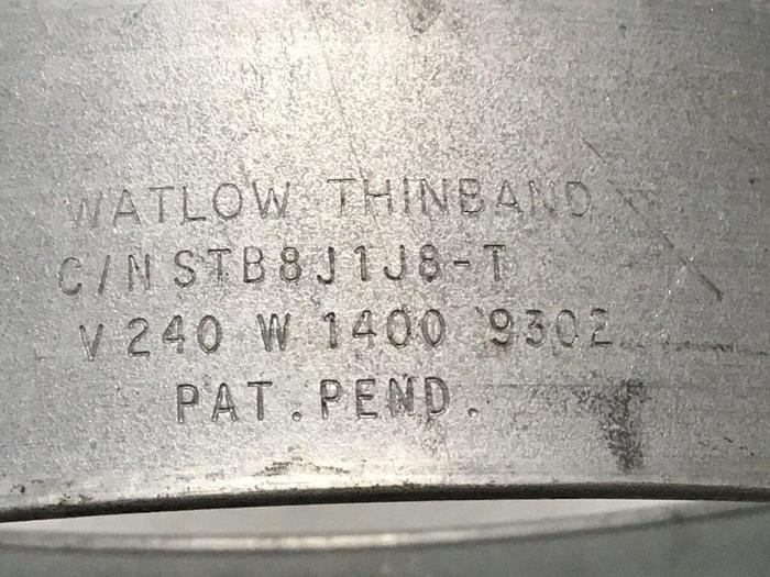 Used WATLOW 1400 Watt Heater Band STB8J1J8-T #125665