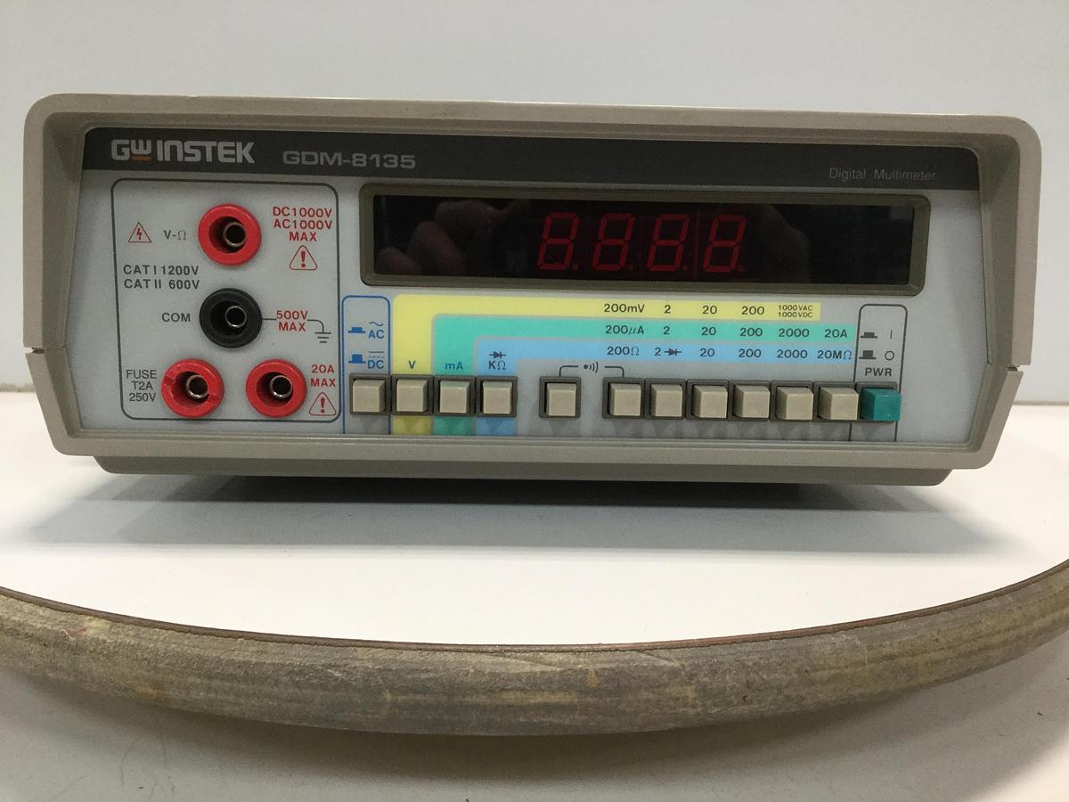 Used GW INSTEK Digital Multimeter GDM-8135 #107280
