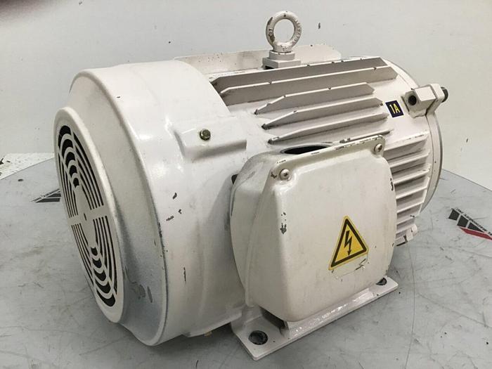 Used MITSUBISHI 25 HP Motor SF-HR #127130