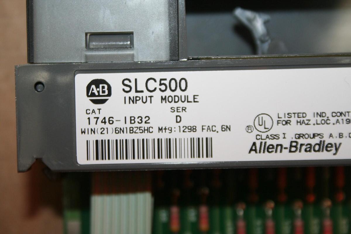 Used ALLEN BRADLEY Input Module 1746-IB32 SER D Used