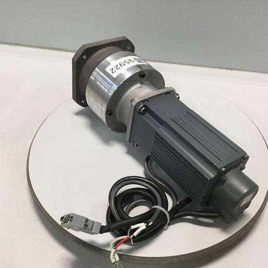 Used MITSUBISHI Servo Motor w/ Gearmotor HA-FH33B Used