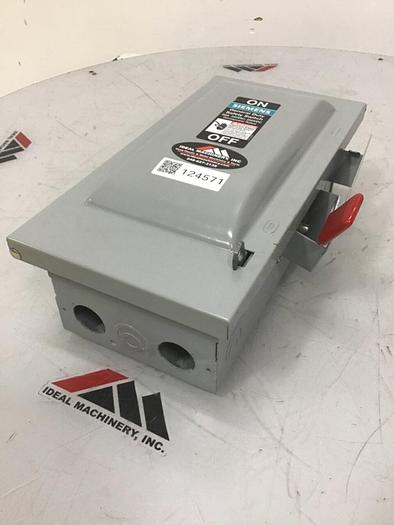 Used SIEMENS General Duty Safety Disconnect Switch GF322N VBII #124571